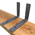Industrial Forged Steel Floating Shelf Brackets D3053