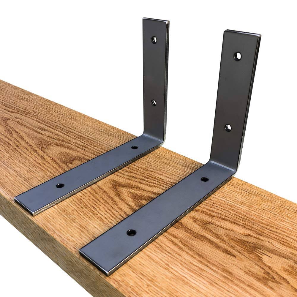Industrial Forged Steel Floating Shelf Brackets D3053