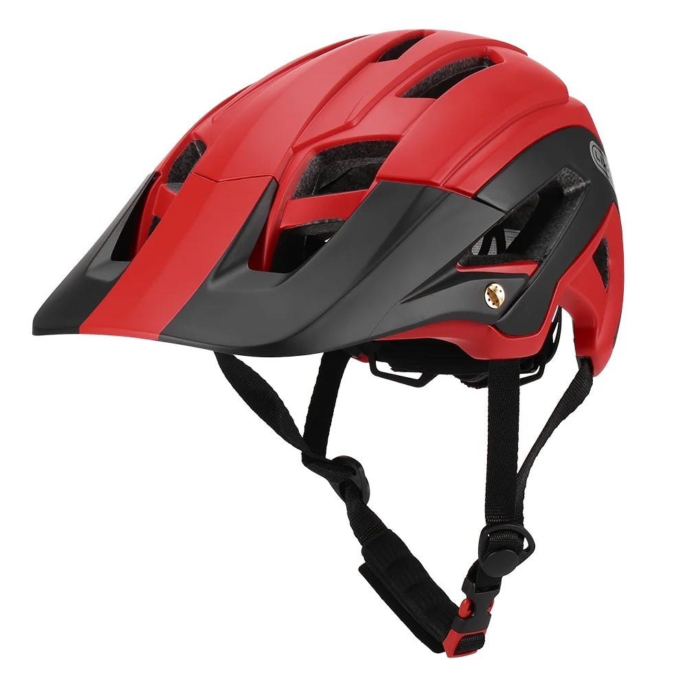 Lightweight Cycling Helmet with Detachable Visor, 16 Vents S864