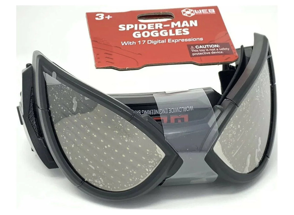 Spider Man Goggles with 17 Digital Expressions U385