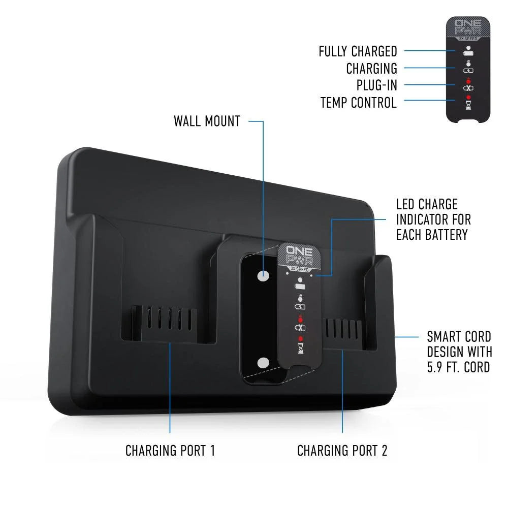 Onepwr Dual Bay Charger Y851