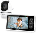 720P 5 HD Display Night Vision Video Baby Monitor with Camera and Audio R173806