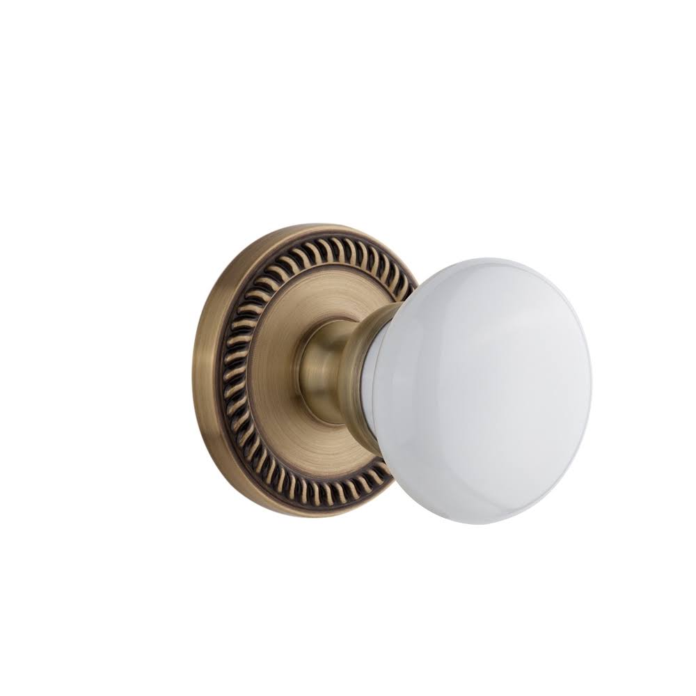 Vintage Brass Single Dummy Rosette with Knob B633