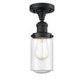 Brushed Satin Nickel Semi-Flush Mount Light B813