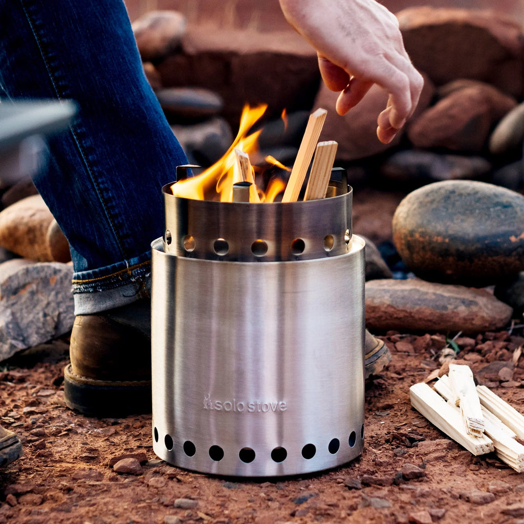 Portable Wood Burning Camping Stove Y42154