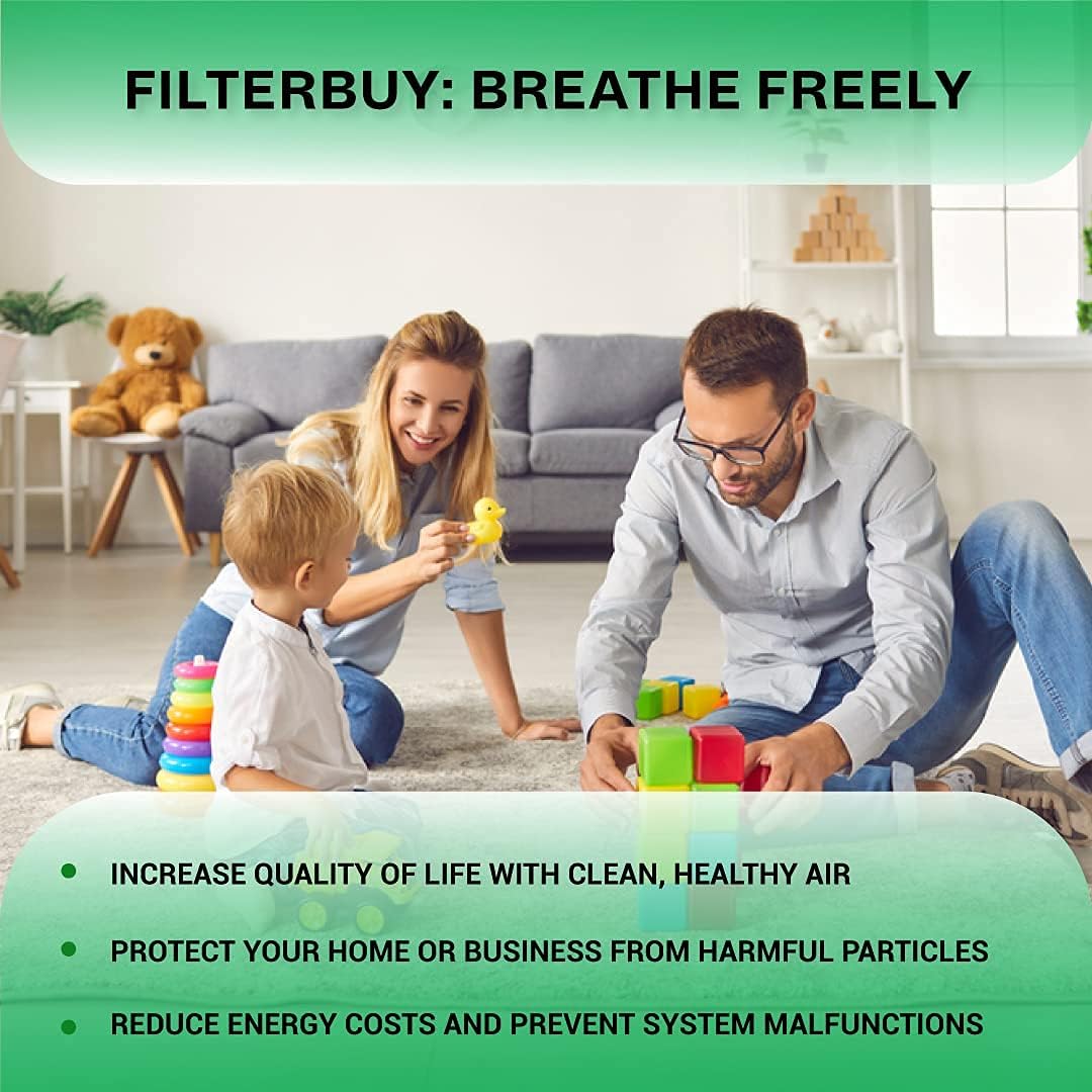 16x25x4 MERV 11 Pleated Air Filter (2-Pack) X6749