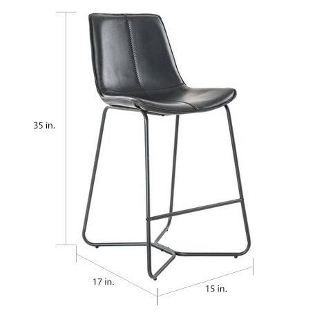 Tan 26-inch Bar Stool Set of 2 N698
