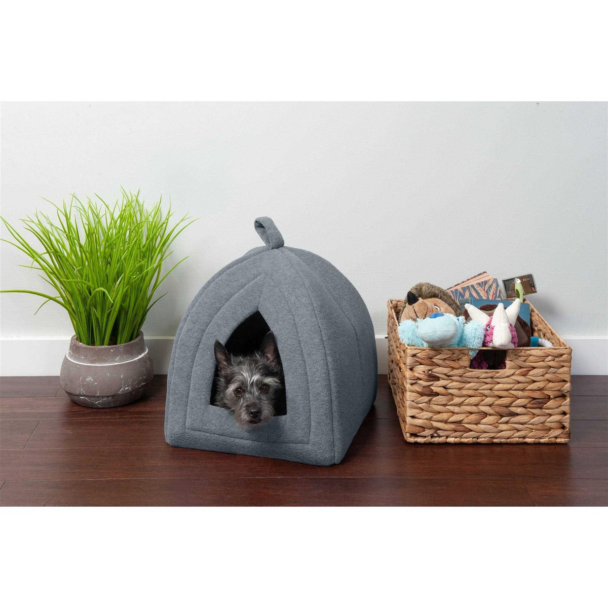 Fleece Pet Bed Tent Y569197