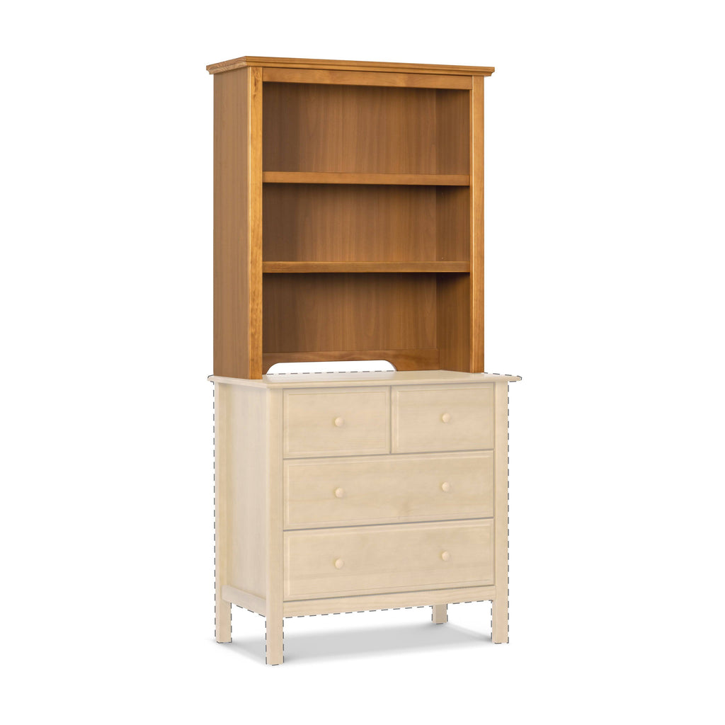 White Bookcase/Hutch B135