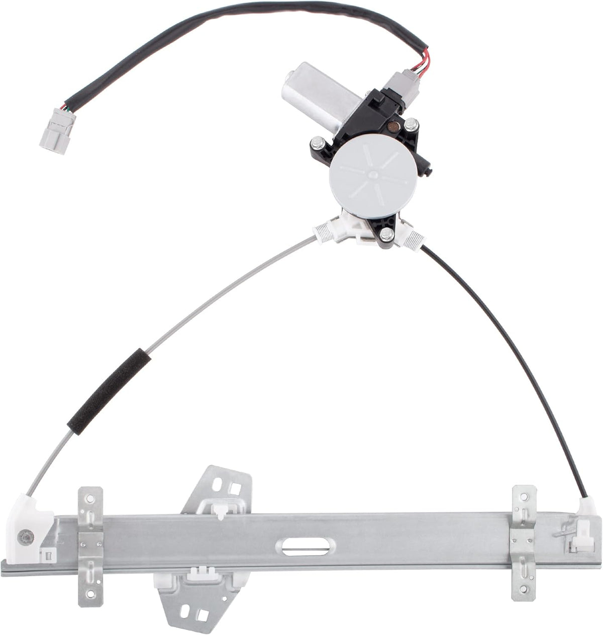 Front Left Driver Side Power Window Regulator with Motor for 2001-2005 Honda Civic 2 Door Coupe, Pack of 2 I881830