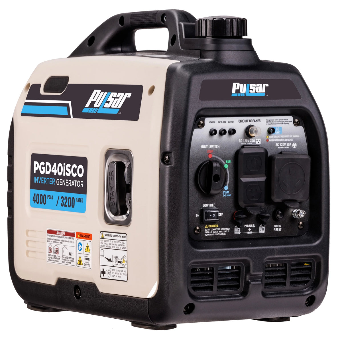 4000-Watt Super Quiet Gas Powered Inverter Generator N846
