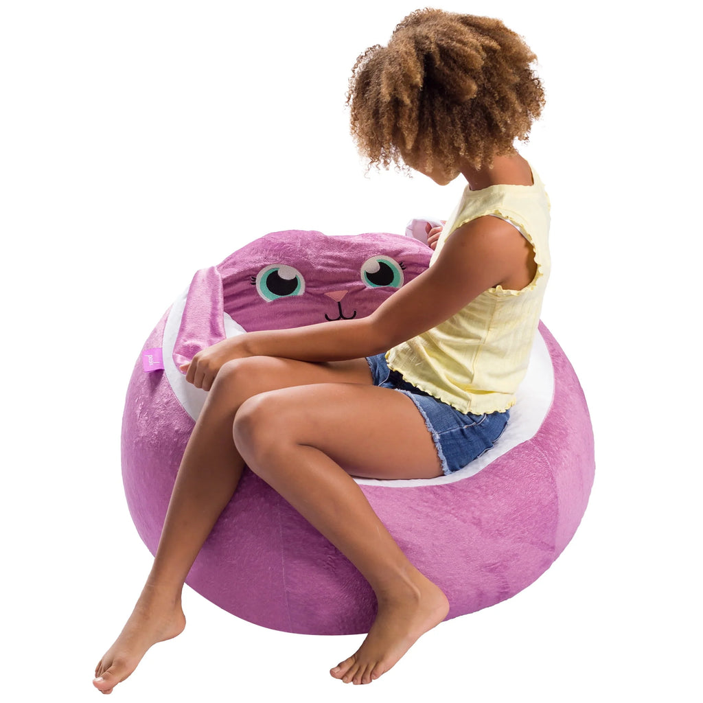 Bean Bag Chair Memory Foam Lounger with Soft Cover 2.5 ft T6062