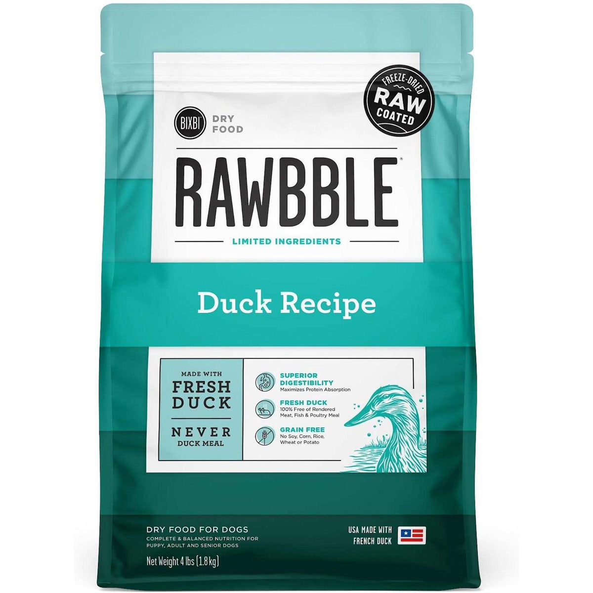 Duck Recipe Dry Dog Food B41078