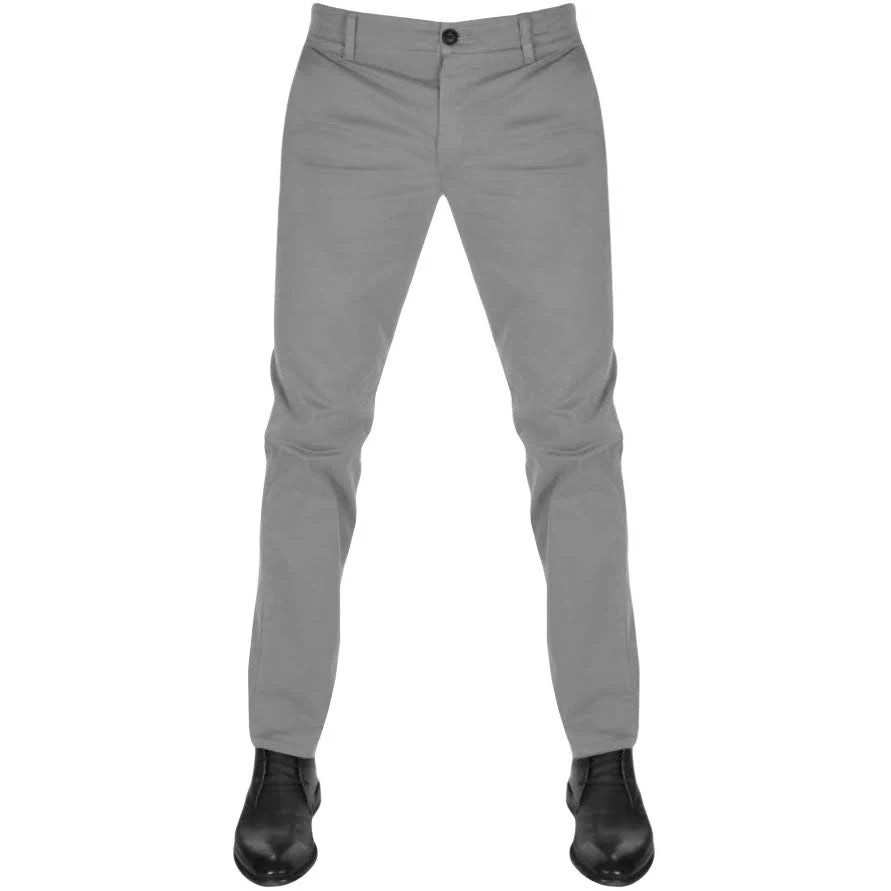 Grey Slim Chinos R8141