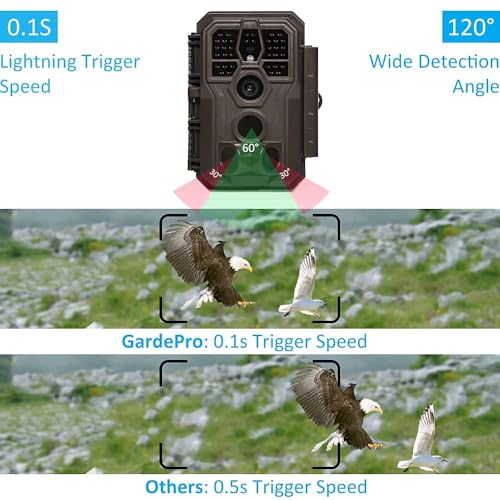 48MP 1296p Night Vision Waterproof Trail Camera H31123