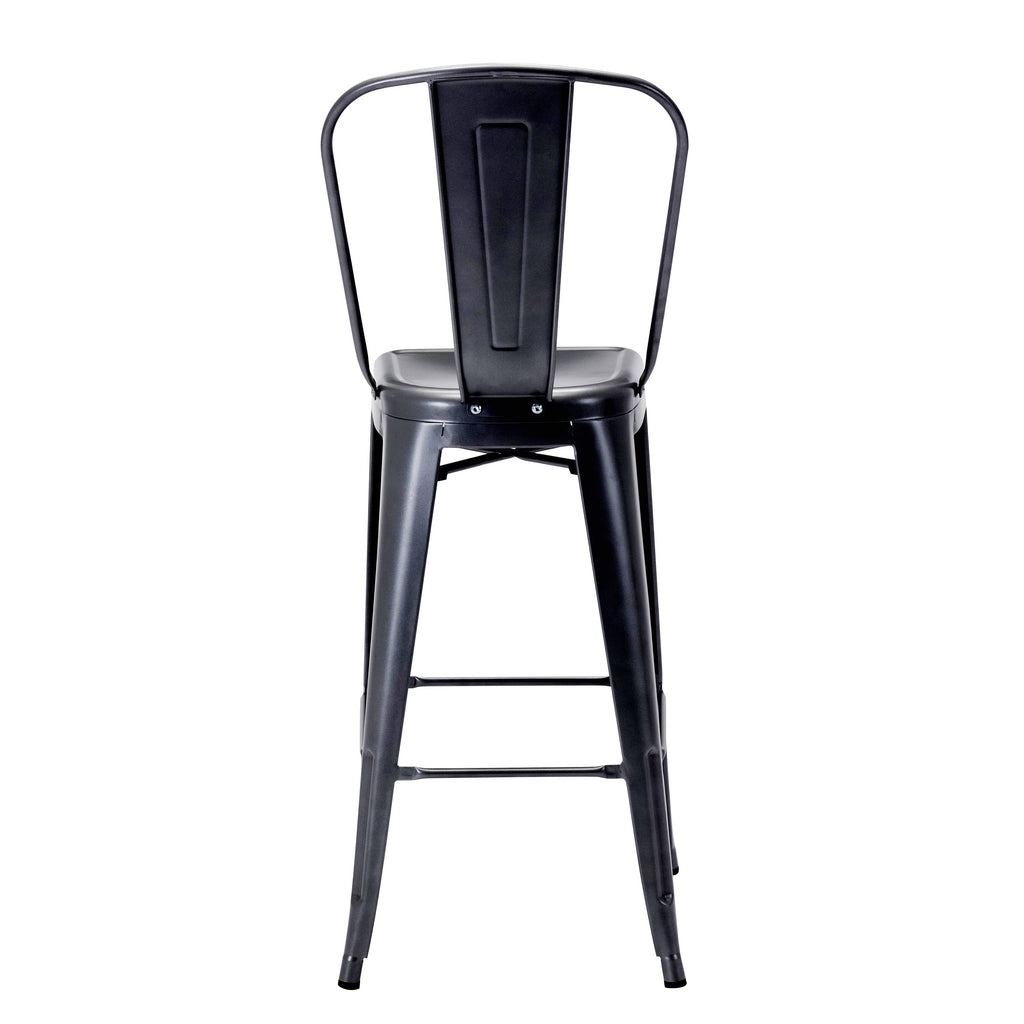 White Metal Bar Stools (Set of 4) F75940
