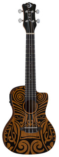 Tribal Concert Ukulele with Preamp U352