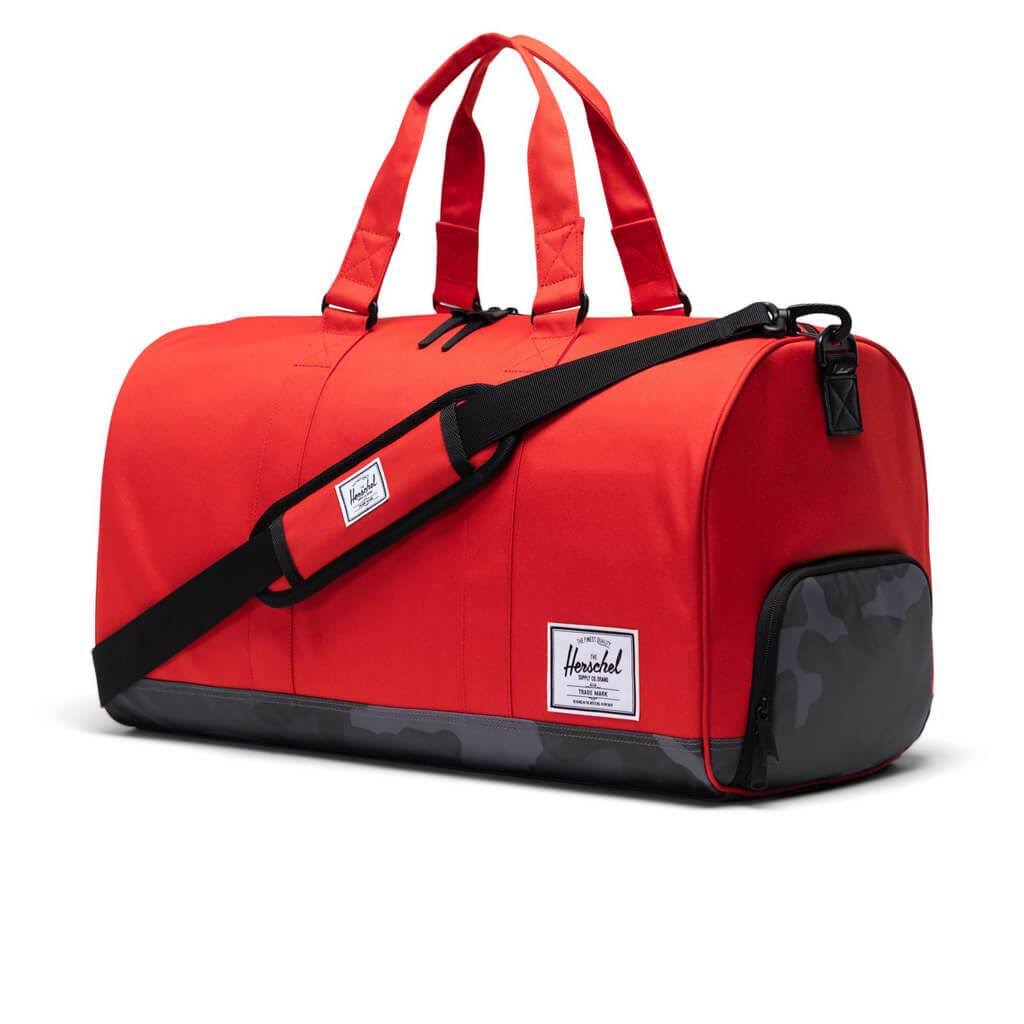 Fiery Red/Night Camo Duffle Z6799