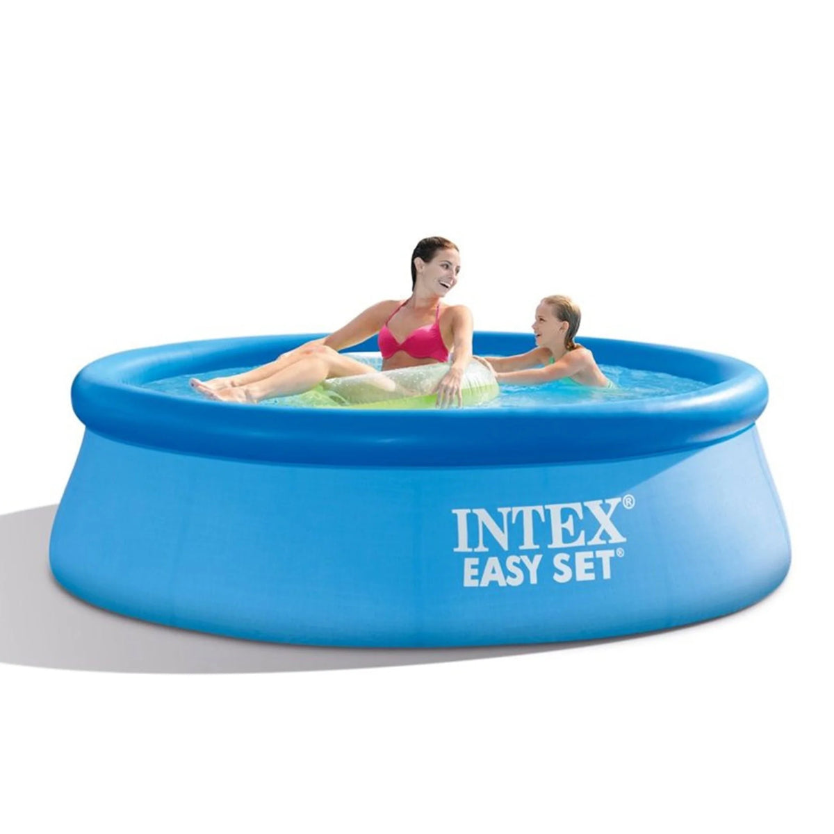 8ft x 30in Round Inflatable Above Ground Swimming Pool K6218