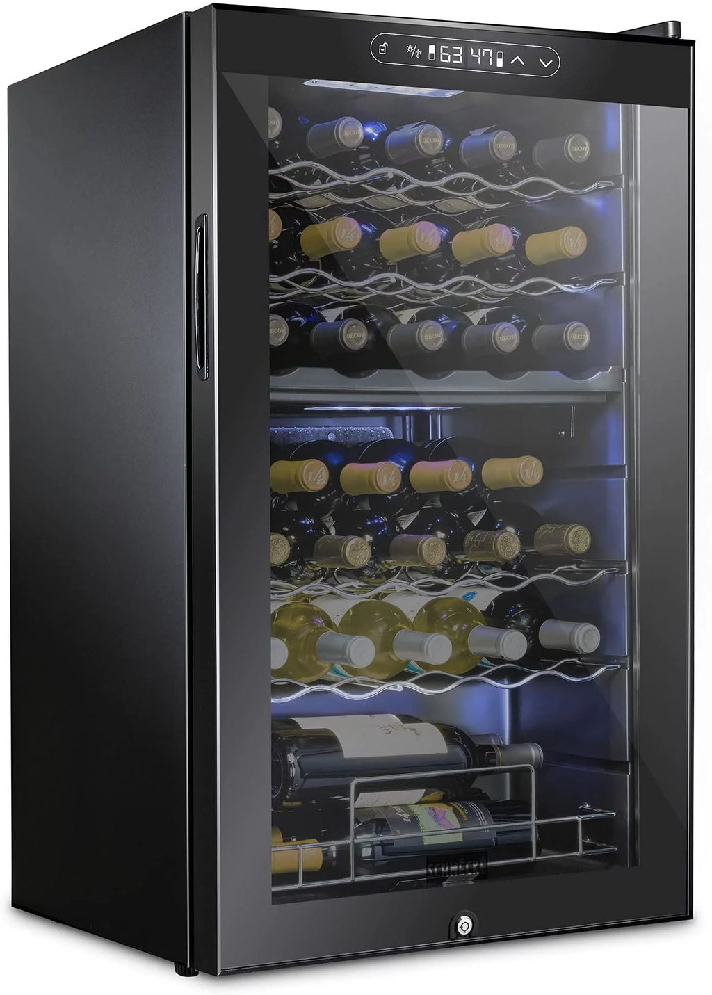 Dual Freestanding 33 Bottle Wine Cooler K196