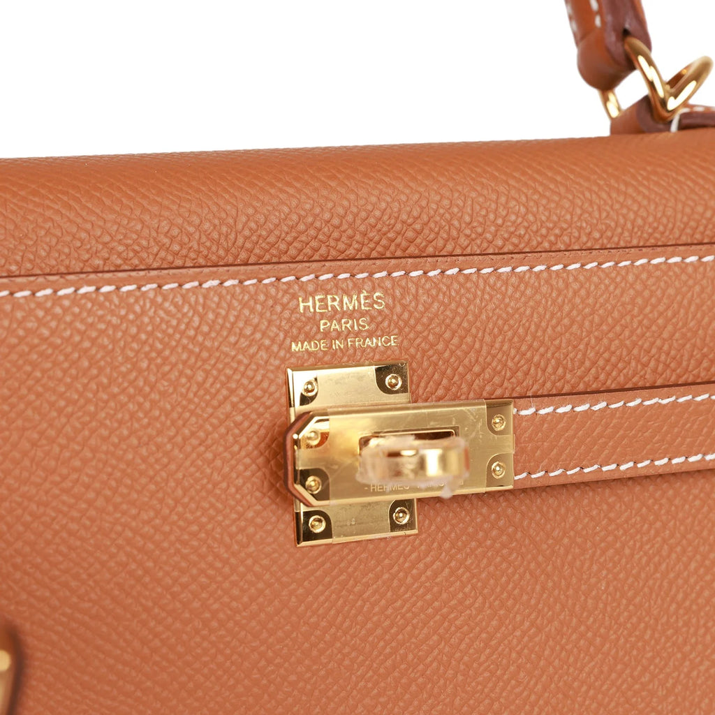 Gold Epsom Leather Handbag R365548