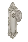 Victorian Door Knob, Satin Nickel X93040