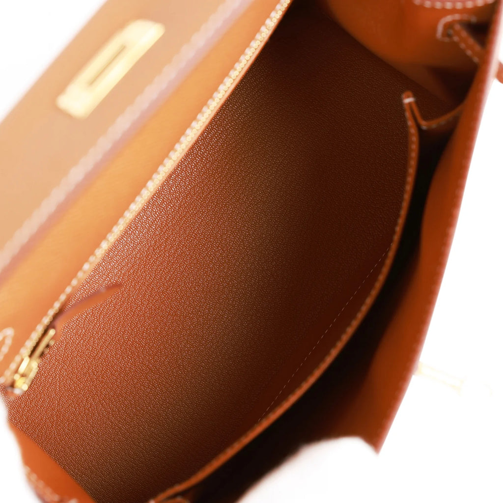 Gold Epsom Leather Handbag R365548