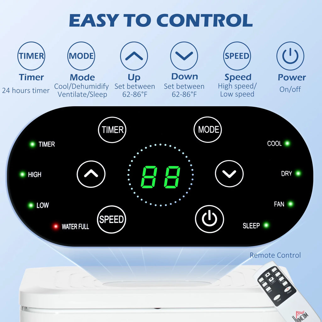 10000 BTU Portable Air Conditioner Evaporative Cooler N113318