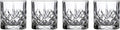 Clear Crystalline Tumbler Set of 4 R371