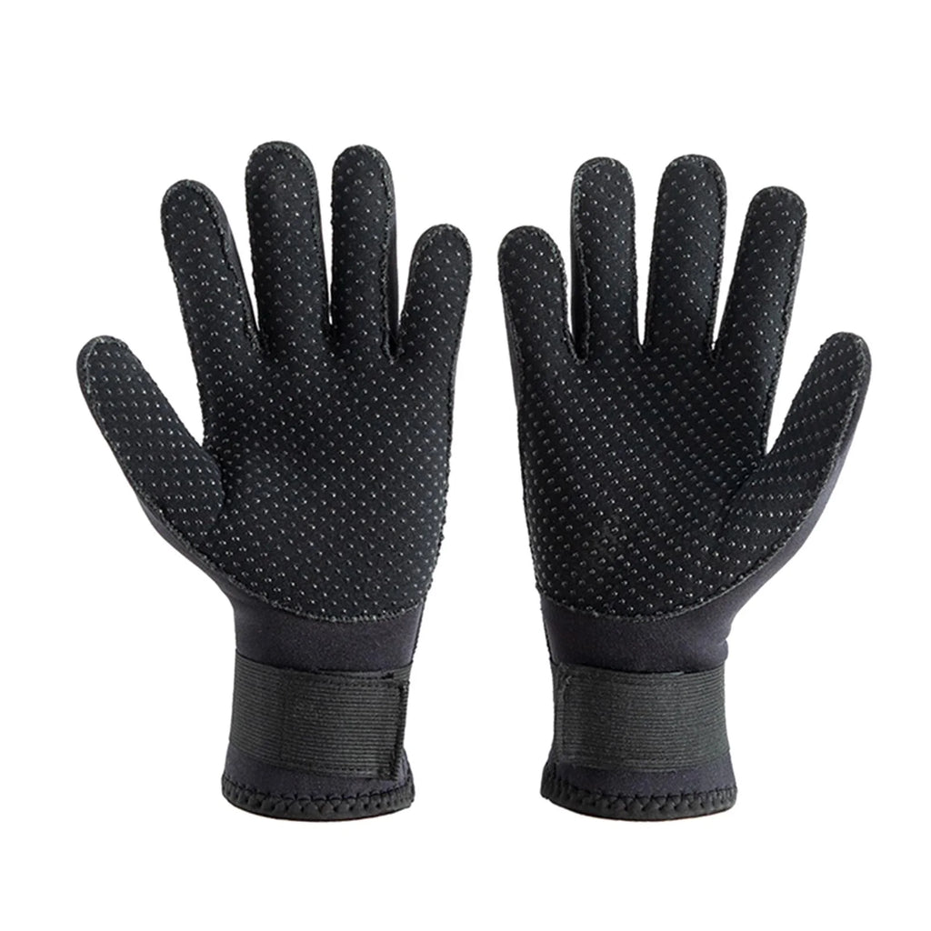 3mm Neoprene Five Finger Wetsuit Gloves A355897