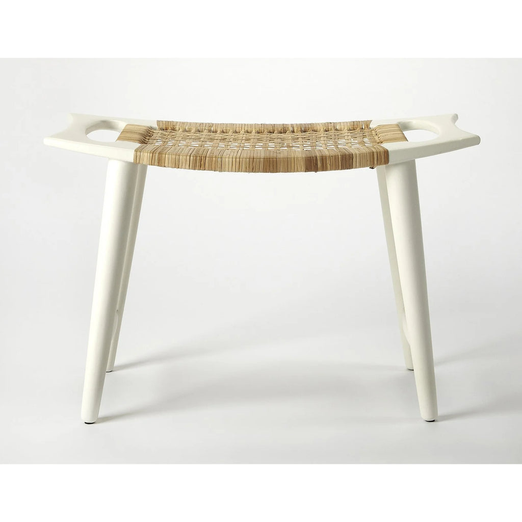 Black and Natural Foot Stool Y83652