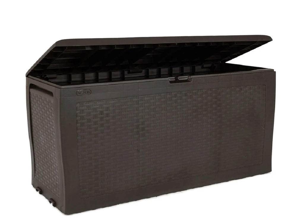 Brown Resin Outdoor Storage Deck Box Z8338