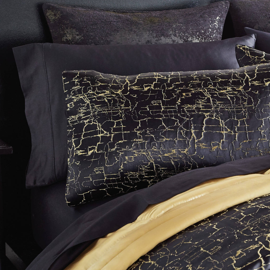 Onyx Standard Sham - Black M1371