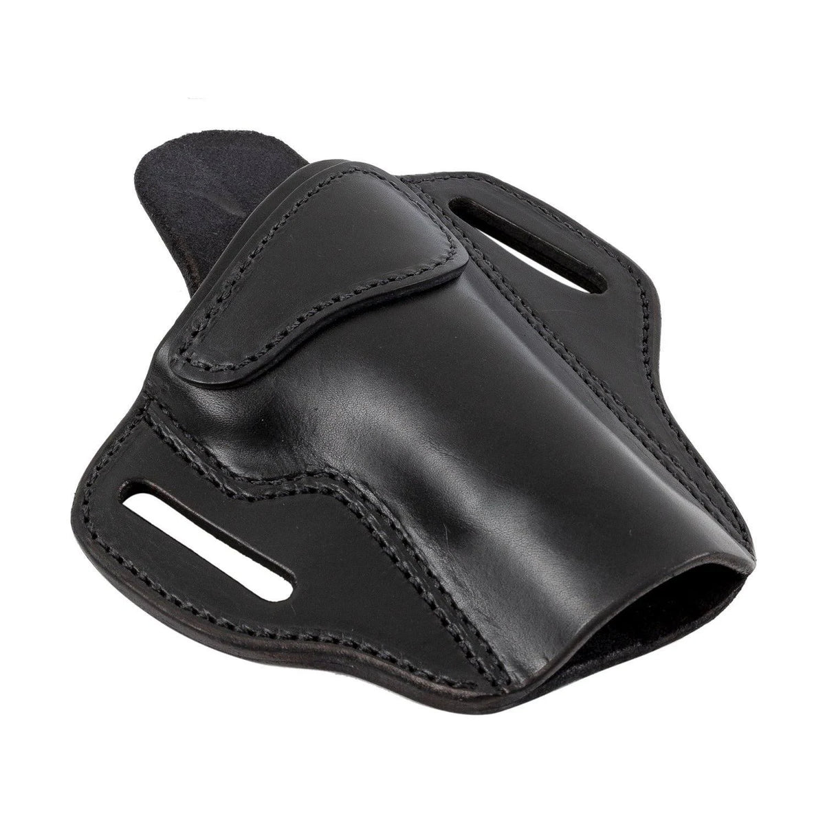 Brown Leather OWB Gun Holster U847
