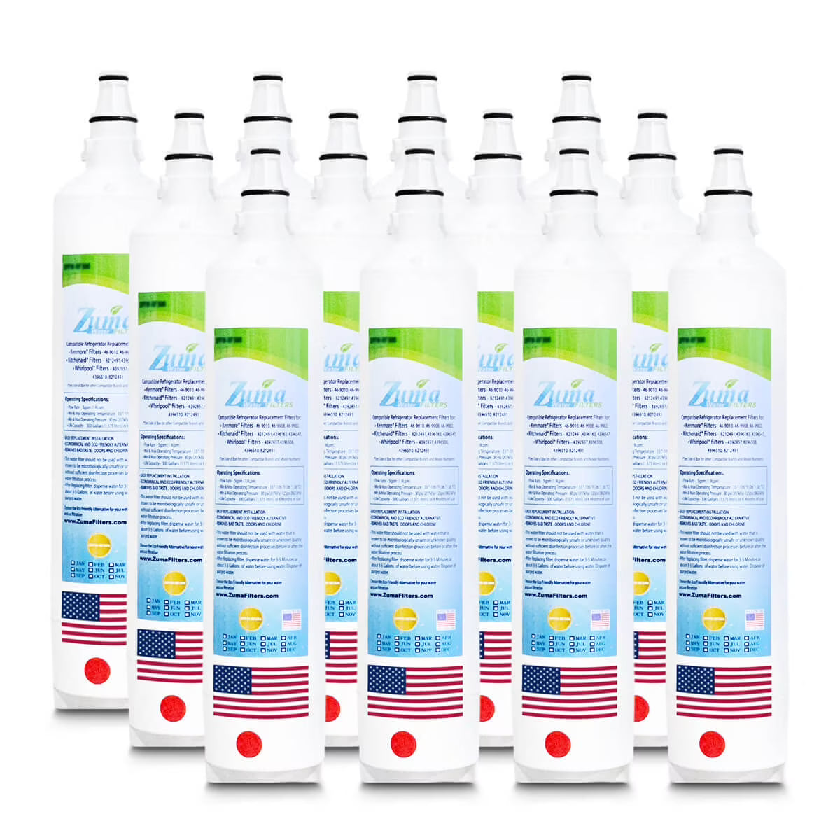 12 Pack Water Filters I76078