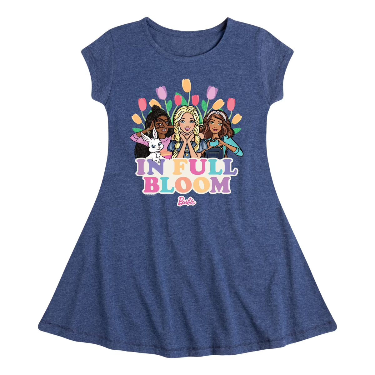 Easter Fit And Flare Dress K386