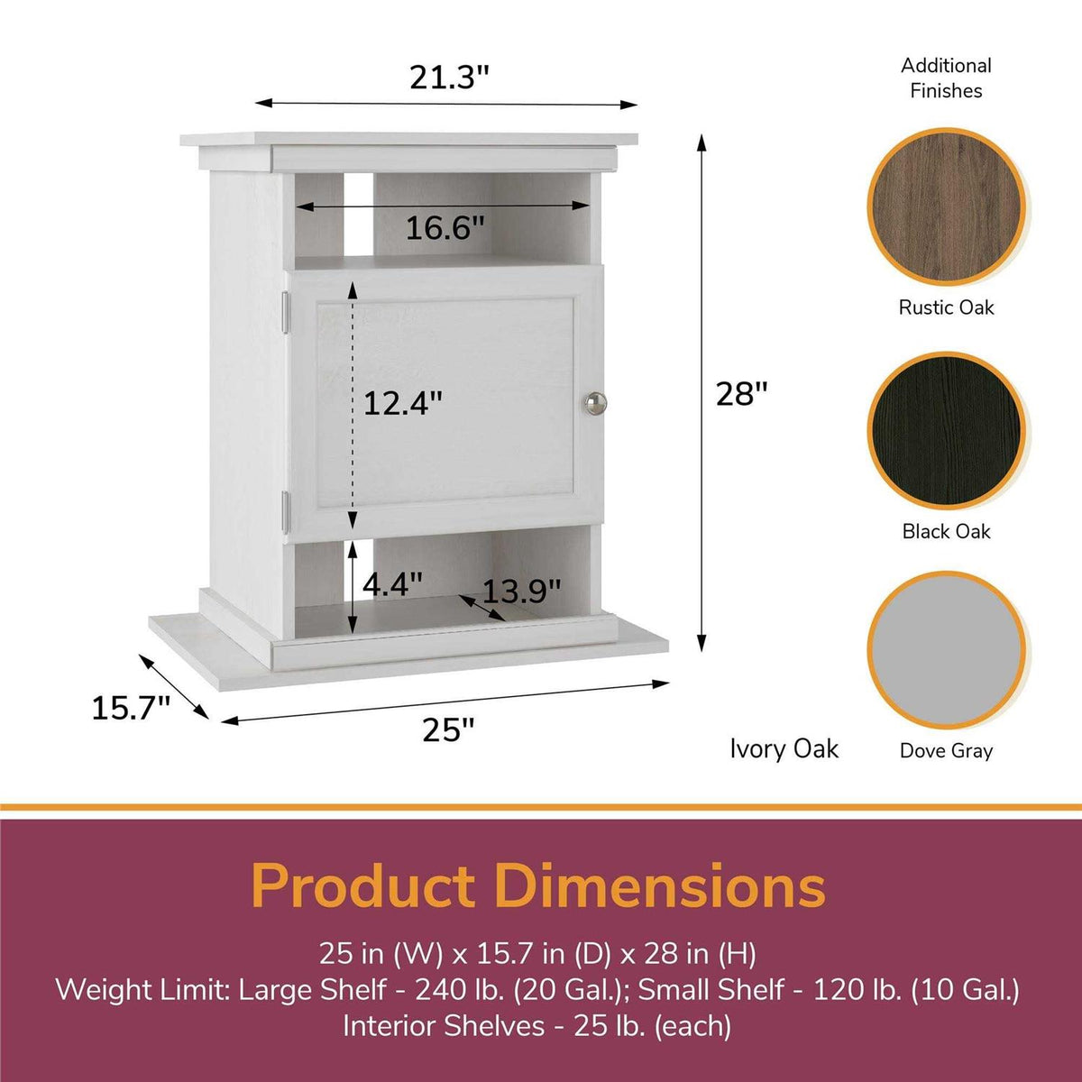 10/20 Gallon Aquarium Stand F417