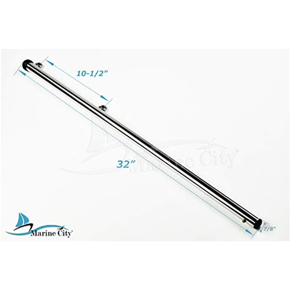 316 Stainless Steel Marine Boat 32" Flag Pole K3136