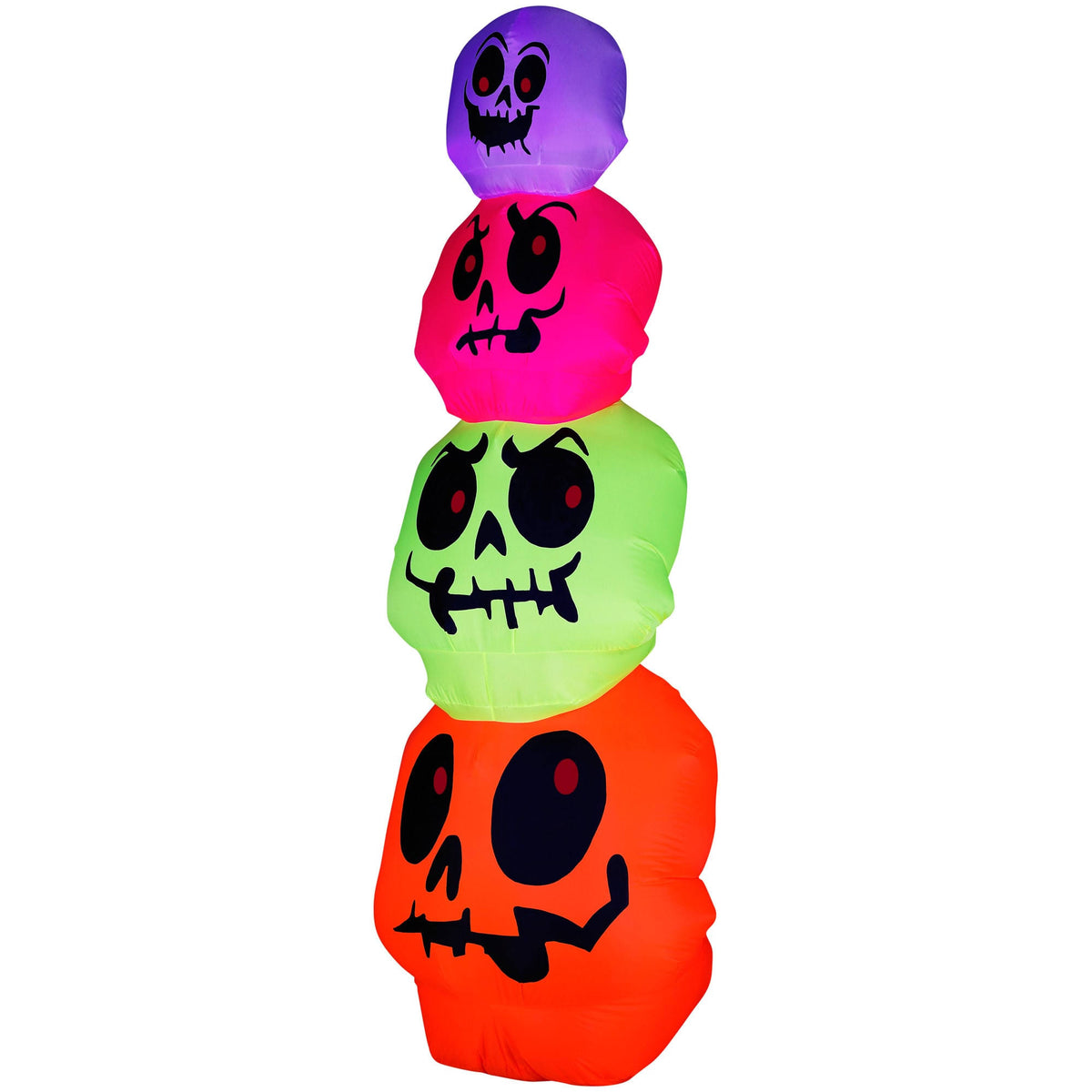 Neon Skulls Stack Airblown Z335