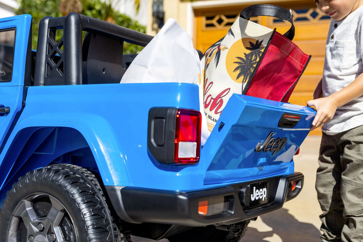 Blue 12V Battery Powered Ride-on Vehicle H543303