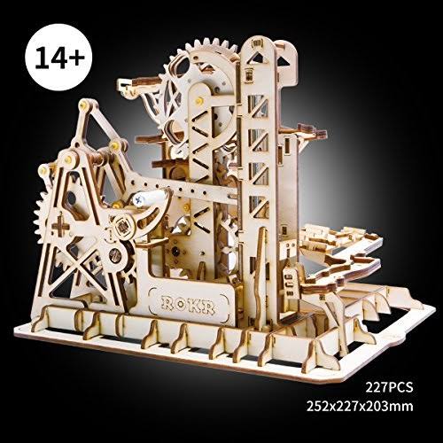 3D Wooden Puzzle Mechanical Model DIY Toy R48537