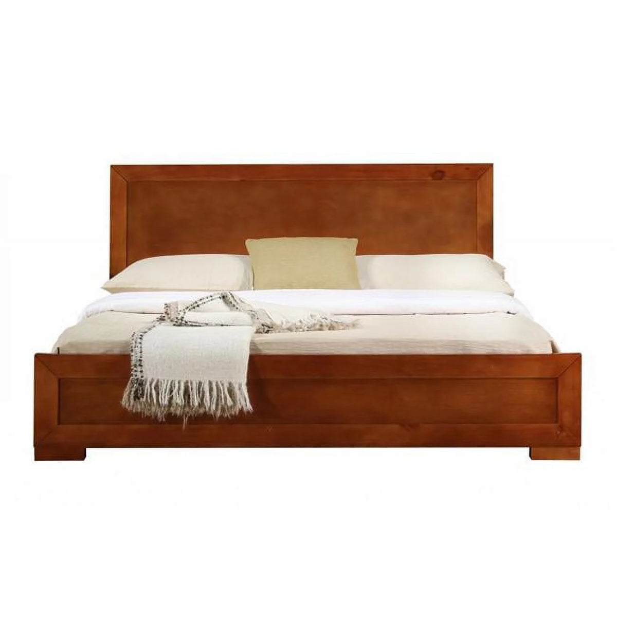 King Size Wood Platform Bed A3104