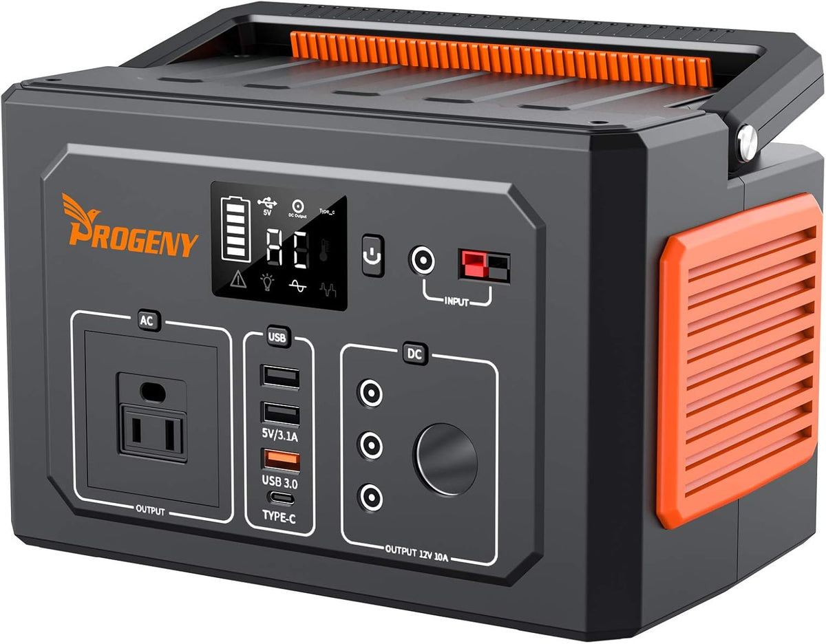 350W Portable Power Station, 288Wh/78000mAh, 110V Pure Sine Wave AC Outlet A49917