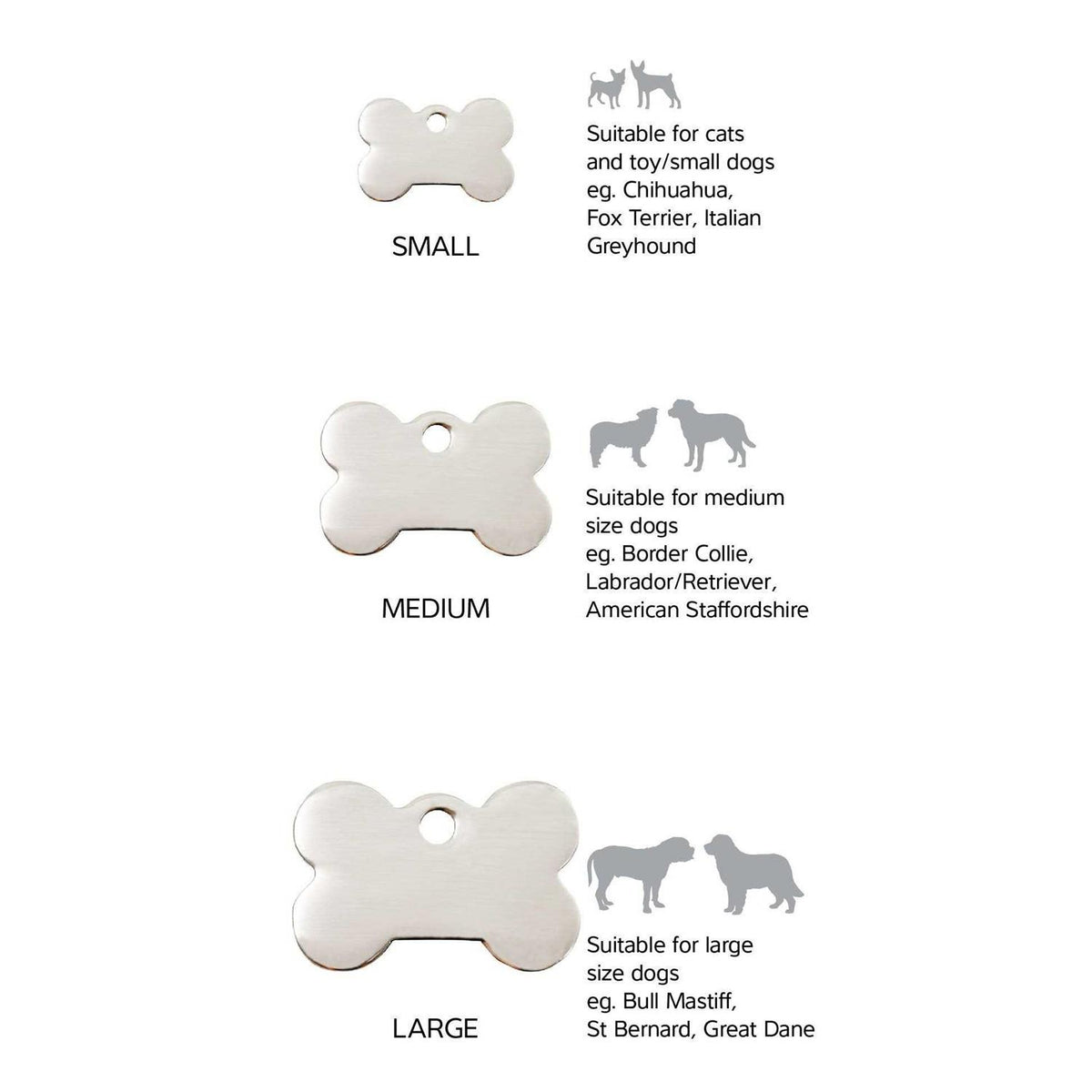 Bone Pet ID Dog Tag F152685