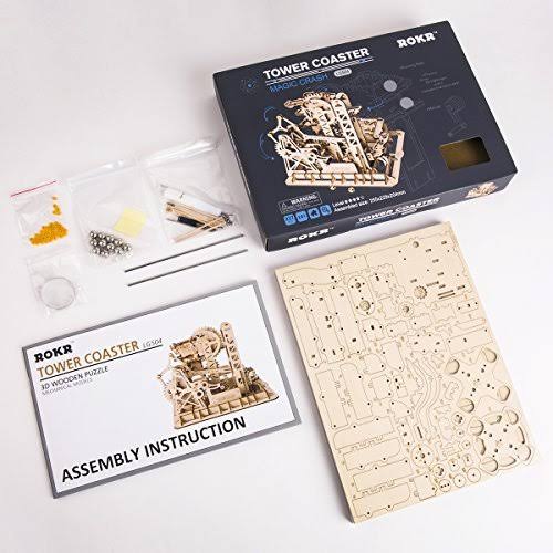 3D Wooden Puzzle Mechanical Model DIY Toy R48537