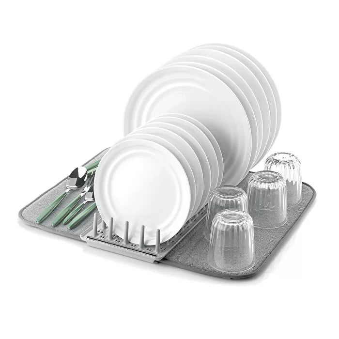 Dish Drainer With Mat Milk White W610