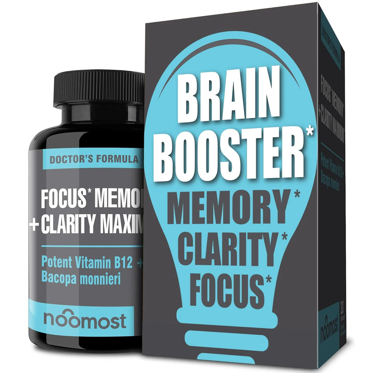 Brain Supplement for Focus, Memory, Clarity, Energy N297