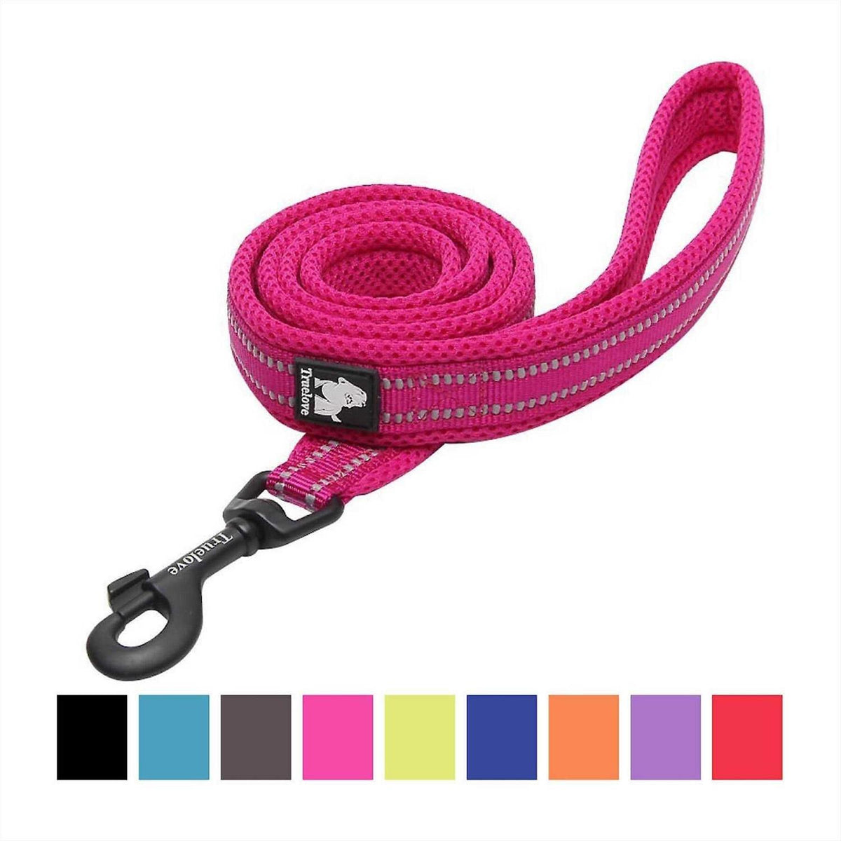 Reflective Padded Polyester Dog Leash L40475
