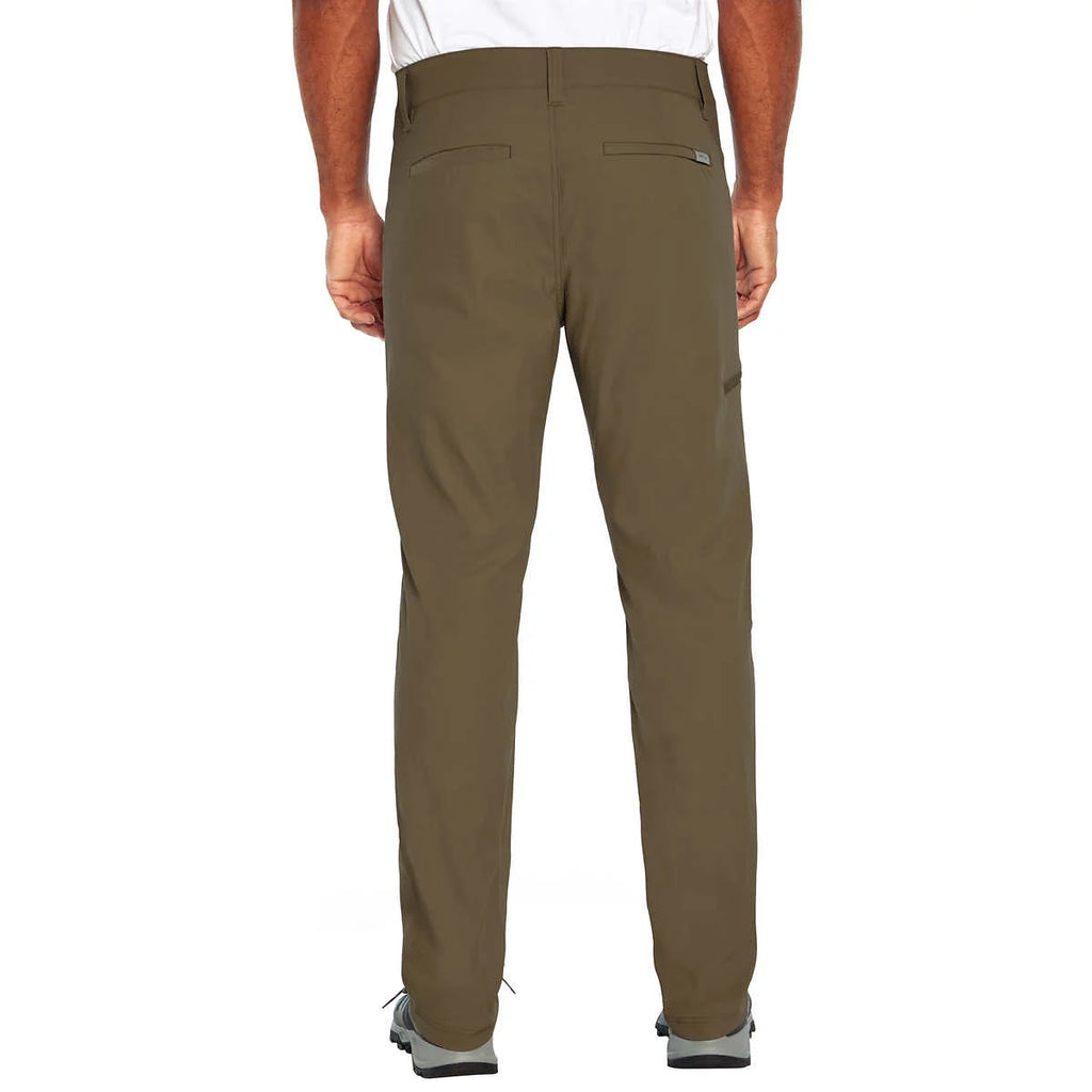 Green 32 x 30 Water Resistant Stretch Trek Pants R26798