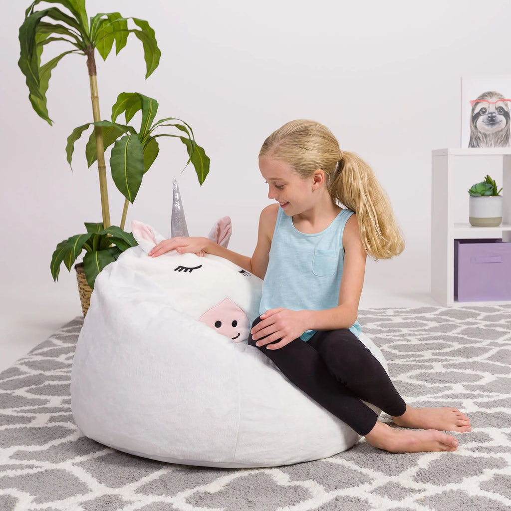 Bean Bag Chair Memory Foam Lounger with Soft Cover 2.5 ft T6062